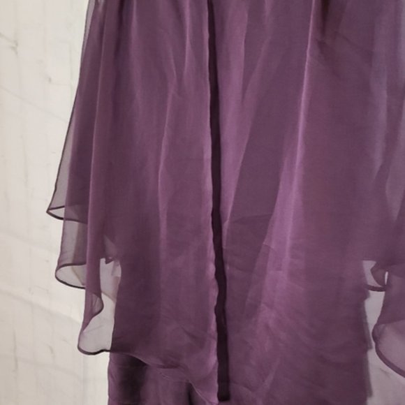 Lizzatti Capelet Cocktail Dress, Size 10 - Picture 4 of 7